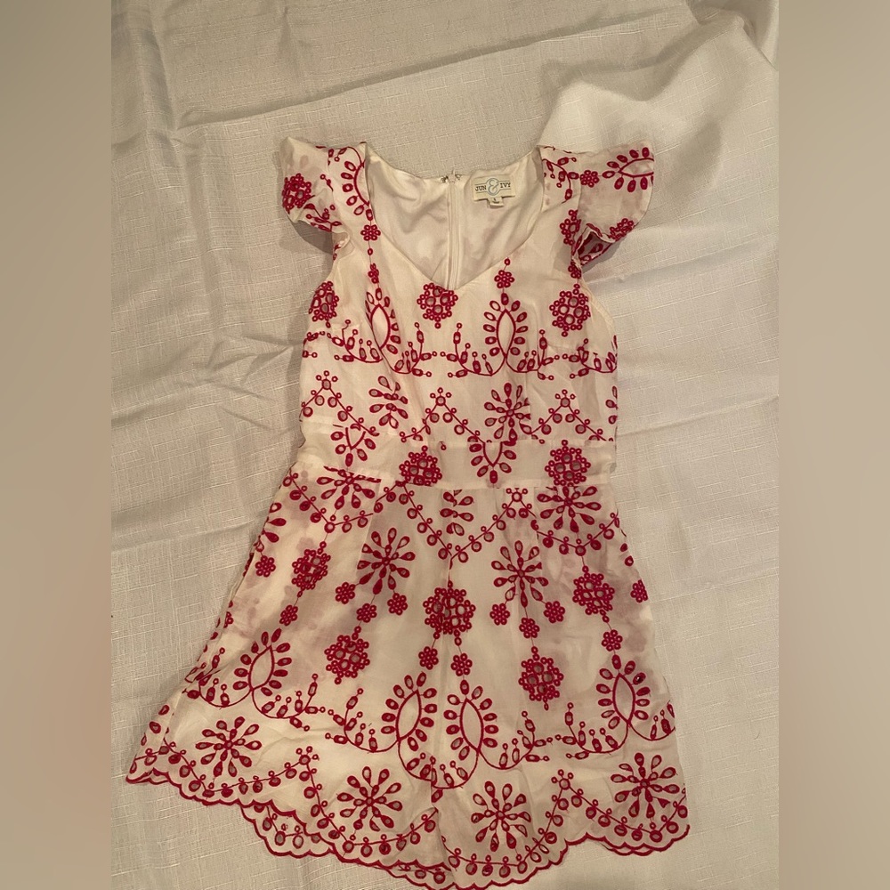 Floral patterned romper